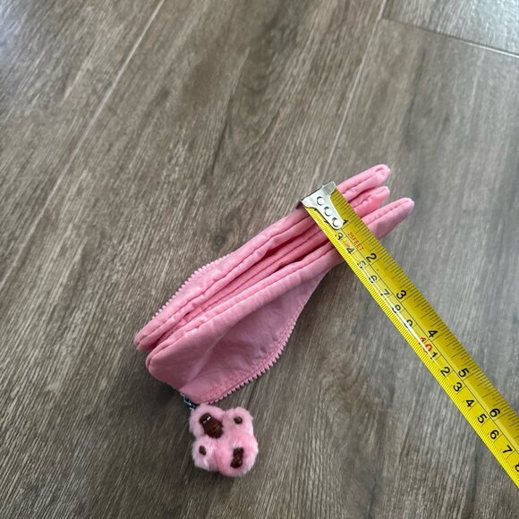 Kipling CREATIVITY SMALL POUCH  coin bag or organizer in cosmo pink with monkey - Picture 7 of 10